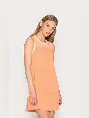 Nike Air Jordan 23 Engineered Pleated Sleeveless Dress Pleated Mini Medium